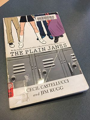 This time, the group discussed ‘Plain Janes,’ a book that resonated with many of the struggles kids in middle and high school deal with