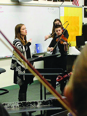 Director of Strings, Brenna Evans, facilitated the partnership between Berklee World Strings and Medfield String Orchestras.