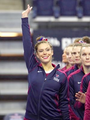Nicole Swirbalus (pictured) took home fourth place at the USAG Collegiate National Championships in Seattle Washington last weekend as a member of the UPenn gymnastics team.