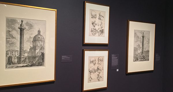 Piranesi’s “Vedute di Roma” was completed over three decades, and became so iconic as to change people’s views of these historic monuments. Photos by Katrina Margolis