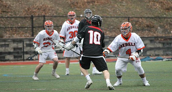Pictured against Walpole, Wellesley’s Michael Bomes (10) took home Bay State Conference All-Star honors last week and will look to keep excelling during his senior season for WHS in 2018. Photos by Michael Flanagan