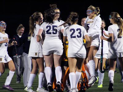 The Needham High School field hockey team exceeded expectations this season, and maybe most importantly, ended archrival Wellesley’s season with a thrilling 1-0 win in the South Sectionals.
