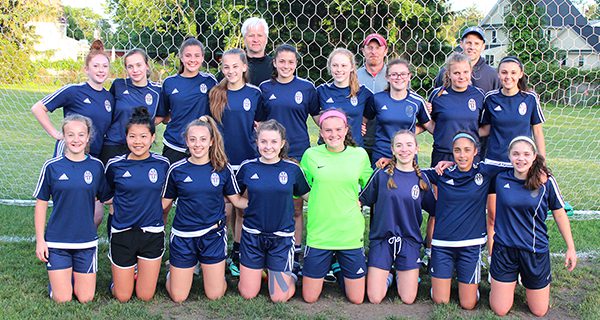 Walpole girls take first place
