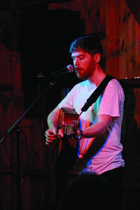 ‘It’s such a cozy little spot, and this community is great. I had no idea this was here,’ said performer Conor Ryan Hennessy. Photos by Daniel Curtin
