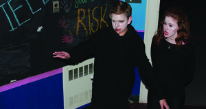 Guides led groups around the haunted house, showing them the wicked things that would leave them with nightmares.