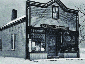 Harding Post Office located in the area of 83 Harding Street; later became Woolford's Variety Store."