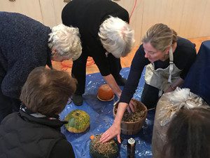 Owner of The Captured Garden Deborah Trickett shows members of the Garden Club how to...
</div>
<a href=
