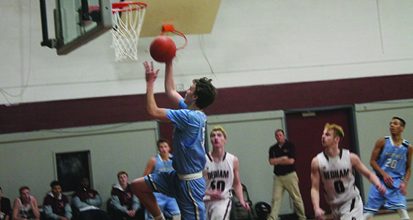 Aidan Clark’s game was mentioned by Medfield Coach Herb Grace as a bright spot. Photos by James Kinneen