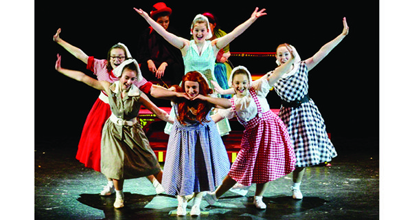 The Alabama Lambs. From left to right: Olivia Price, Jess Nicotera, Kathleen Mulready, Alessandra Kelley, Nicole Mulready, Kate Davignon.
