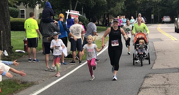 More than 200 runners toed the starting line for the 24th annual Medfield Day 5K and Kids Fun Run on Saturday, September 14, at the Pfaff Center.
